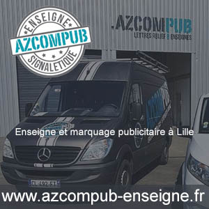 enseigne publicitaire lille