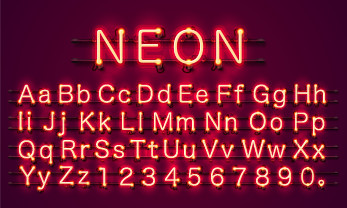 Les enseignes en néons : Les enseignes lumineuses Enseigne lumineuse en néons